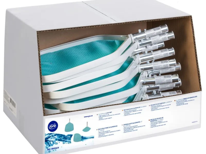 Gre Einbaupools|Poolreinigung|Oberflächenkescher Aluminium