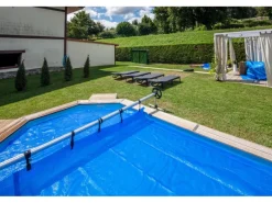 Planenaufroller aus Aluminium für Einbaubecken bis zu 5,50 m*Gre Clearance