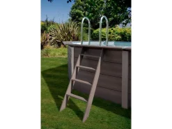 Gre Aufstellpools|Pool Avantgarde Rechteckig Composite 606 cm x 326 cm x 124 cm Braun