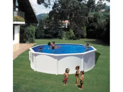 Gre Aufstellpools|Pool Abdeckung|Pool Bora Bora Oval Ø 300 cm x 120 cm Weiß