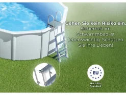 Gre Aufstellpools|Pool Abdeckung|Pool Bora Bora Oval Ø 300 cm x 120 cm Weiß