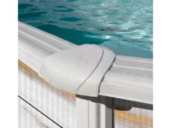 Gre Aufstellpools|Pool Finlandia Rund mit Nordicoptik Ø 300 cm x 120 cm NordicWeiß