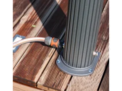 Gre Outdoor Duschen|Solardusche aus Aluminium 18 l Schwarz