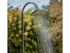 Gre Outdoor Duschen|Solardusche aus Aluminium 18 l Schwarz