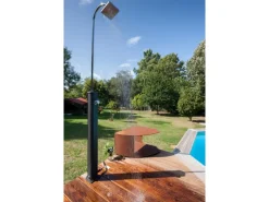 Gre Outdoor Duschen|Solardusche aus Aluminium 18 l Schwarz