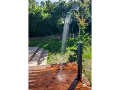 Gre Outdoor Duschen|Solardusche aus Aluminium 18 l Schwarz