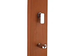 Gre Outdoor Duschen|Solardusche aus Aluminium 32 l Holzfarben