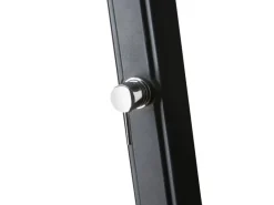 Solardusche aus Harz mit Fußwaschhahn 25 l Grau*Gre Discount