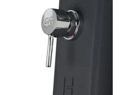 Solardusche aus Harz mit Fußhahn 19 l Grau*Gre Sale