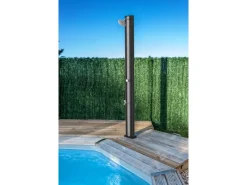 Solardusche aus PVC 40 l Schwarz*Gre New