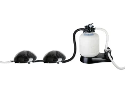 Gre Aufstellpools|Pooltechnik|Solarheizung mit Sphärischer Form 59 cm × 59 cm × 29 cm Schwarz