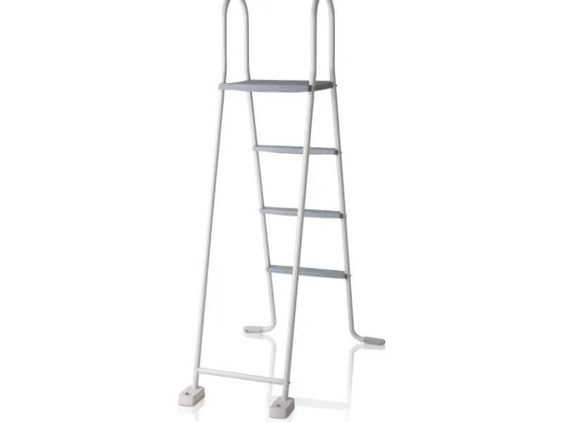 Stahlwand-Pool Atlantis 1.000 cm x 550 cm x 132 cm Oval Weiß*Gre Sale