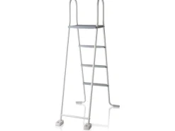 Stahlwand-Pool Atlantis 500 cm x 300 cm x 132 cm Oval Weiß*Gre Online