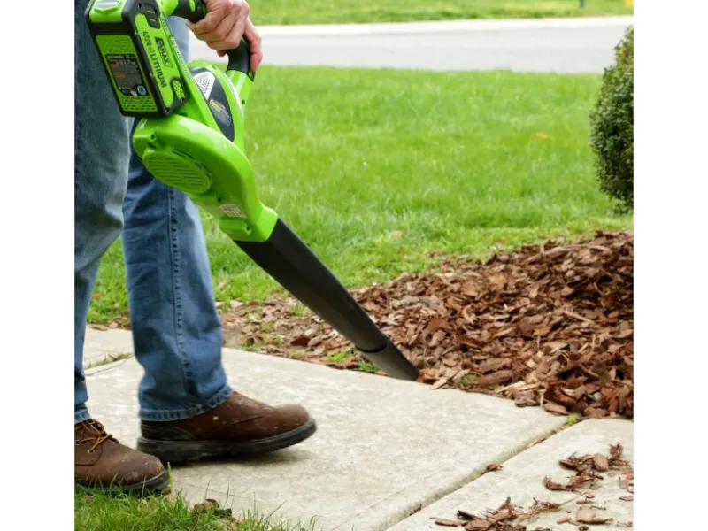 Akku-Laubbläser GD40BV 40V mit Saugfunktion Solo*Greenworks New