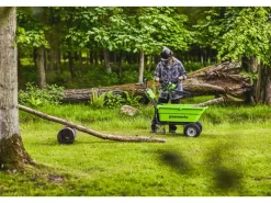 Greenworks Weitere Gartenhelfer|Akku-Schubkarre G40GC 40 V Grün