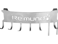Remundi Smoker|Elektrogrills|Grillbesteckhalter gewölbt Edelstahl 5,5 cm x 28,5 cm x 9,5 cm