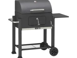 Grillchef Holzkohlegrills|Komfort-Holzkohlegrillwagen Schwarz