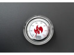 Grillchef Holzkohlegrills|Komfort-Holzkohlegrillwagen Schwarz