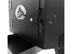 Grillpeter Feuerkörbe|Utschak Dauren mit Abzugsrohr Multifunktionaler Feuerofen für Kazan Schaschlik Grillgemüse Hexagon Uchag 45D