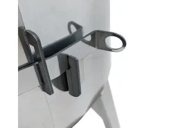 Grillpeter Campingzubehör|Utschak Timur Edelstahl 2 mm mit Abzugsrohr Feuerofen D 40cm für Kazan 10-16 Liter