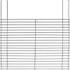 Grillrost Rechteckig 1 cm x 40 cm x 67 cm*Jamestown-Grill Discount