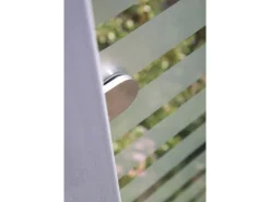 GroJa Balkonsichtschutz|Sichtschutzzaun Ambiente Senkrecht 90 cm x 180 cm x 0,8 cm Streifen