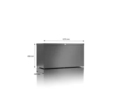 Guardi Universalboxen|Auflagenboxen|Gartenbox 68,2 cm x 129 cm x 56,5 cm