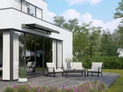 Halbkassettenmarkise Maraca 3x2m Anthrazit Solarbetrieb* Online