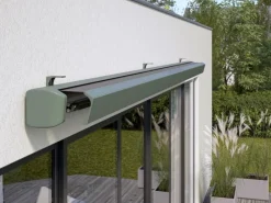 Halbkassettenmarkise Maraca 4x2,5m Anthrazit Solarbetrieb* Sale