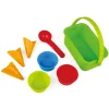 Hape Outdoor-Spielzeug|Sandspielzeug Eisdiele-Förmchen Kunststoff 8-teilig Mehrfarbig