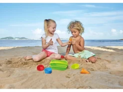 Hape Outdoor-Spielzeug|Sandspielzeug Eisdiele-Förmchen Kunststoff 8-teilig Mehrfarbig