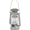 LED Campinglaterne Silber/Grau 3,7 V 15 x 11,5 x 24 cm*Happy People Outlet