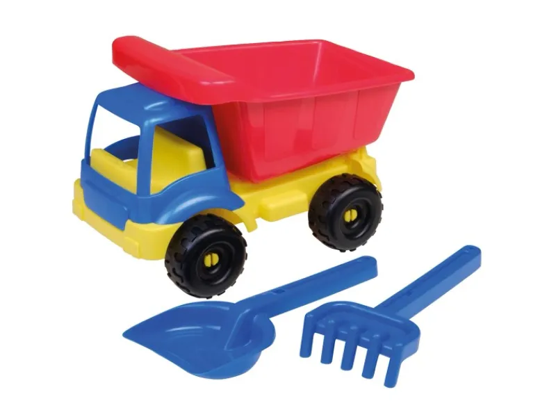 LKW mit Kippfunktion inkl. Schaufel und Harke*Happy People Clearance