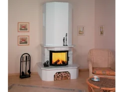 Hark Rechen|Aspen 2 Kaminofen Weiß 8 kW mit Automatik