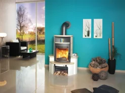 Avenso GT ECOplus Kaminofen Ofenkacheln 6 kW mit Automatik*Hark Best