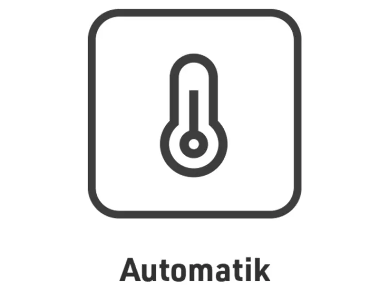 Hark Rechen|Dauerbrand-Kaminofen Opera-B Meteorschwarz 7 kW mit Automatik EEK: A+