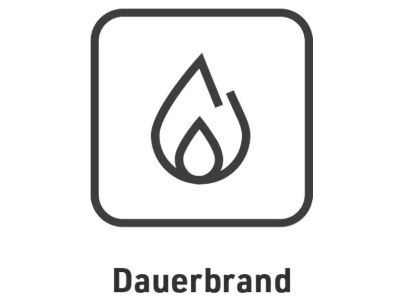 Hark Rechen|Dauerbrand-Kaminofen Opera-B Meteorschwarz 7 kW mit Automatik EEK: A+