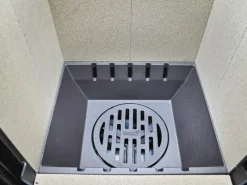 Hark Rechen|Dauerbrand-Kaminofen Opera-B Schwarz Keramik Cremeweiß 7 kW Autom. EEK: A+