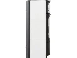 Hark Rechen|Dauerbrand-Kaminofen Opera-B Schwarz Keramik Cremeweiß 7 kW Autom. EEK: A+