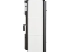 Hark Rechen|Dauerbrand-Kaminofen Opera-B Schwarz Keramik Cremeweiß 7 kW Autom. EEK: A+