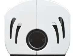 Hark Rechen|Dauerbrand-Kaminofen Opera-B Schwarz Keramik Cremeweiß 7 kW Autom. EEK: A+