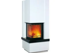 Hark Rechen|Easy 500 Kaminofen Granit Schwarz 5 kW mit Automatik