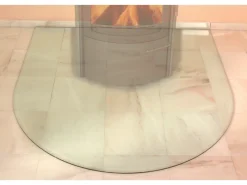 Glasbodenplatte Groß mit Facettenschliff*Hark Online