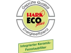 Hark Rechen|Lova Rua Kaminofen Ofenkacheln Creme 6 kW mit Automatik