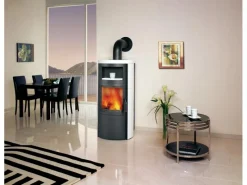 Vito WW GT ECOplus Kaminofen Ofenkacheln 8 kW wasserführend*Hark Discount