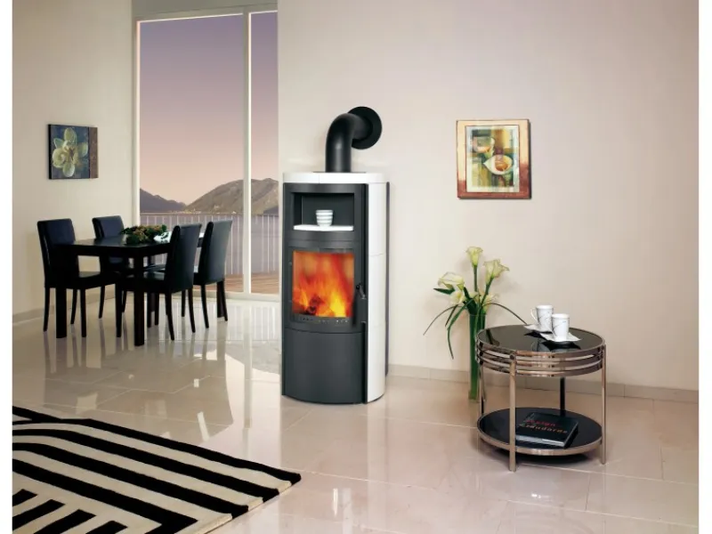 Vito WW GT ECOplus Kaminofen Ofenkacheln 14 kW wasserführend*Hark