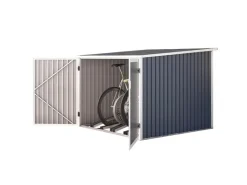 HATTORO Fahrradboxen|Fahrradgarage Bicycle Fahrradhaus Fahrradbox Bike Box 5,6m³ Metall