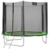 Trampolin Outdoor 244cm Grün GS Geprüft Rundes Gartentrampolin bis 150 kg*HAUKI Clearance