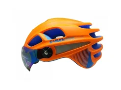 Haven Vision Future Fahrrad Helm Aufklappbares Visier Größe L bis XL Orange*