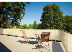 Floracord Balkonsichtschutz|HDPE Balkonumrandung Weizen 90 cm x 500 cm